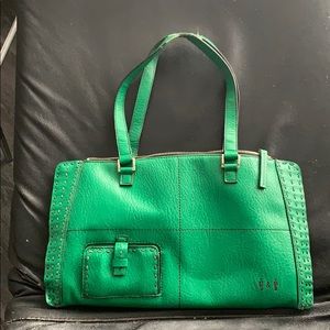 Vintage Matt & Nat bag (emerald green)